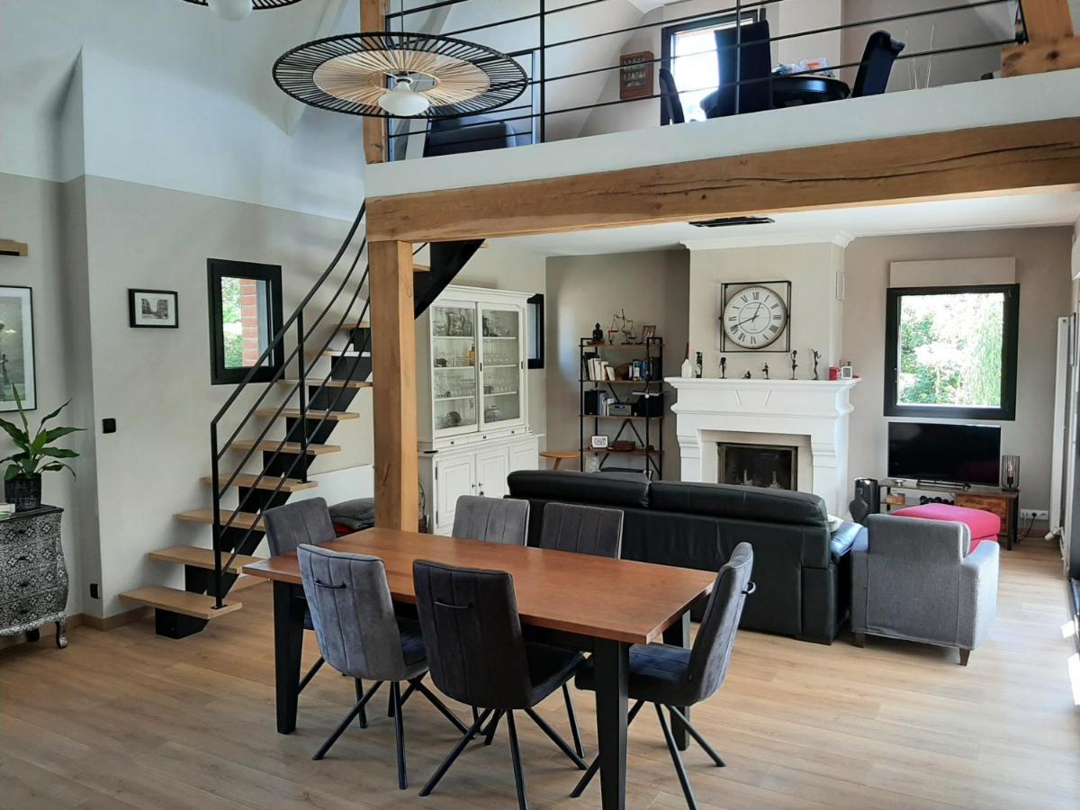 Bed and Breakfast Le Refuge Du Hibou Beaurains Экстерьер фото